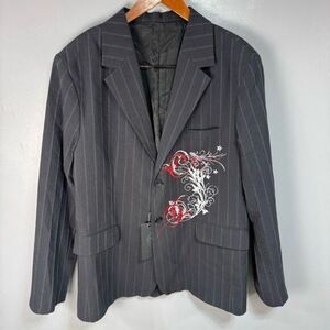 Victory Men’s Embroidered Jacket sz XXL Gothic NEW # E699